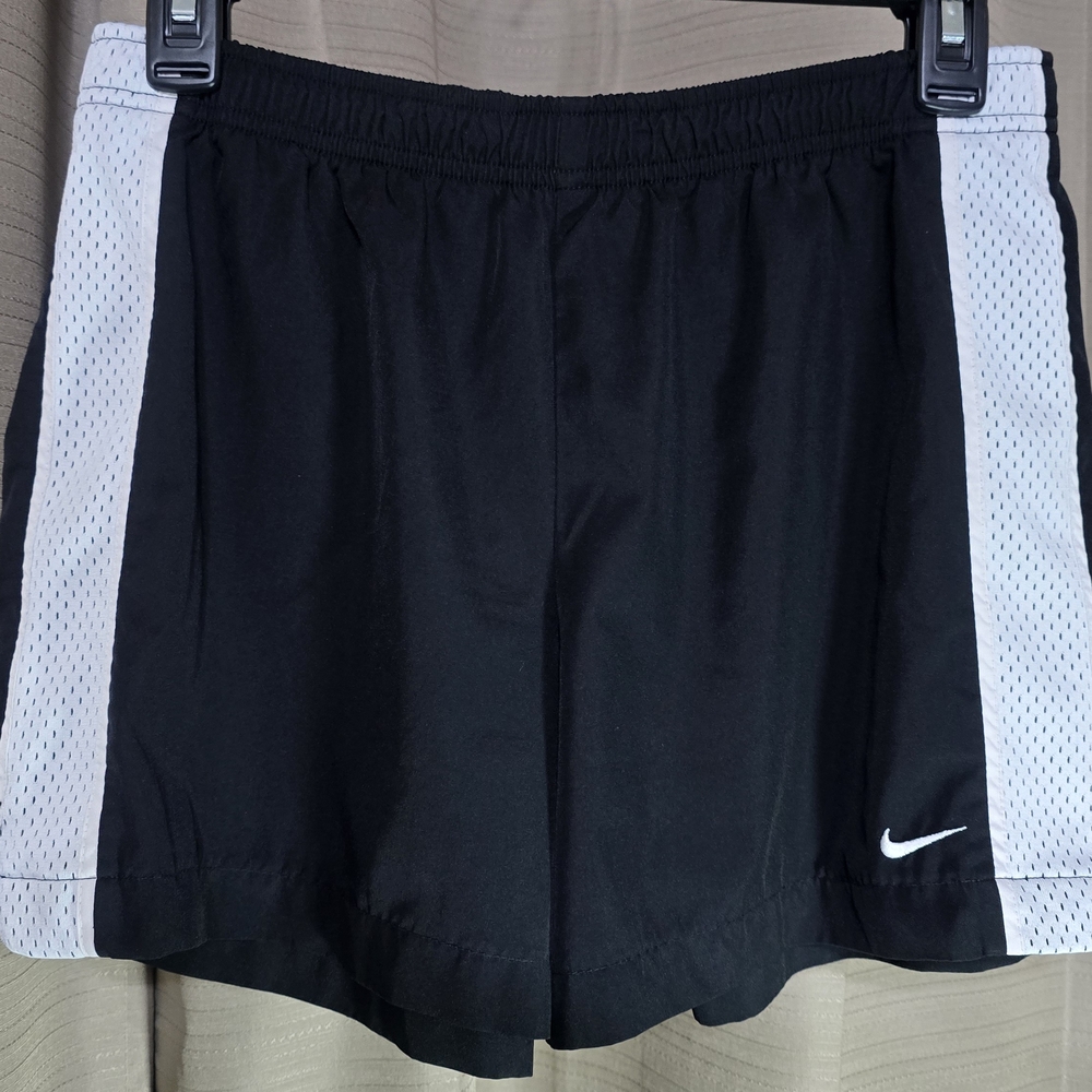 Nike Black and White Athletic Shorts